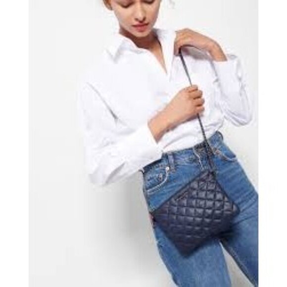 MZ Wallace Quilted-Nylon Ruby Crossbody Bag - Picture 1 of 8